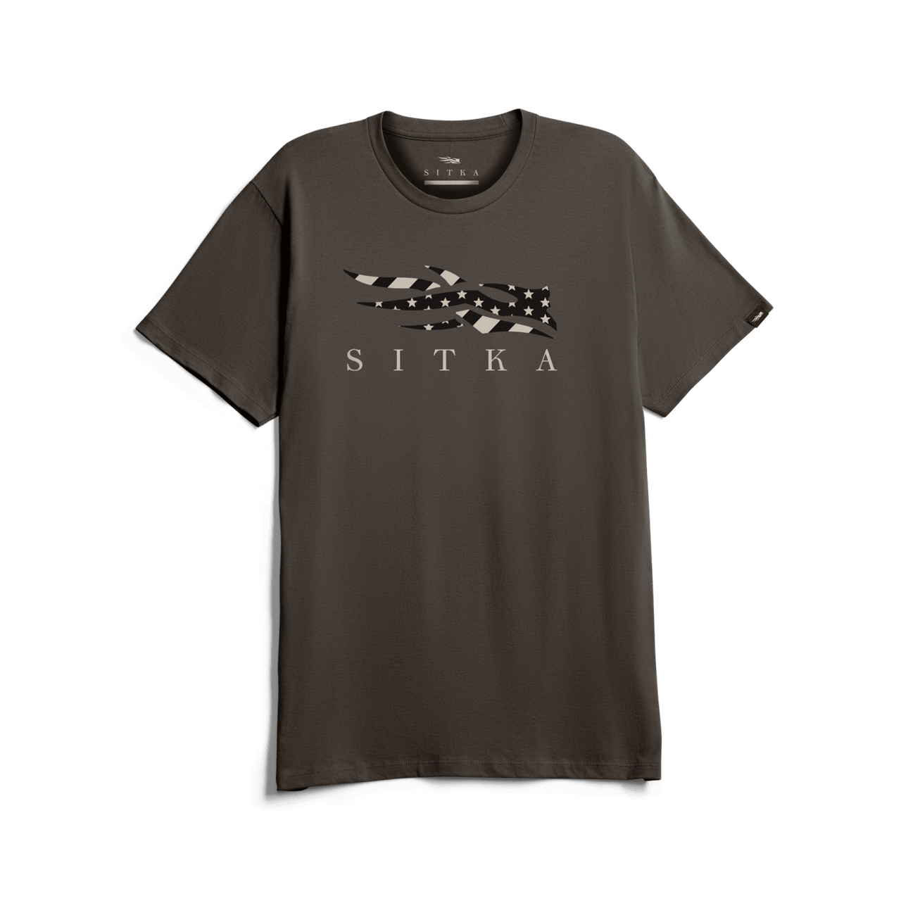 Sitka Icon Flag Tee in Earth