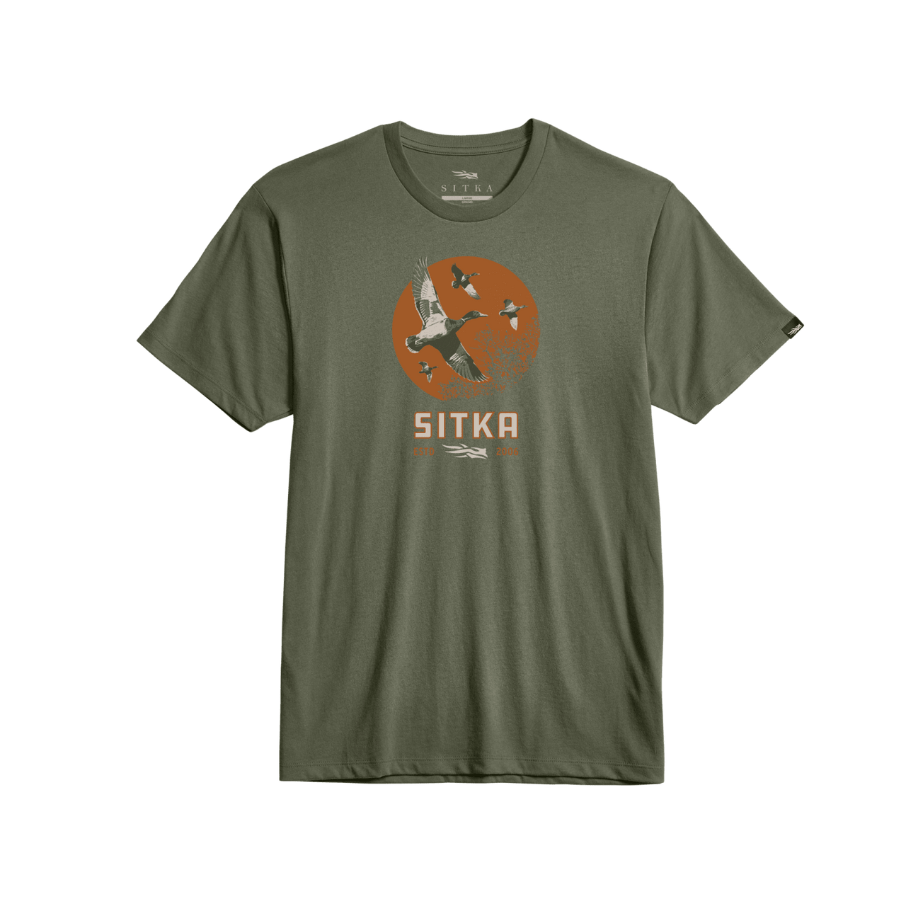 Sitka Olive Green First Pass Tee