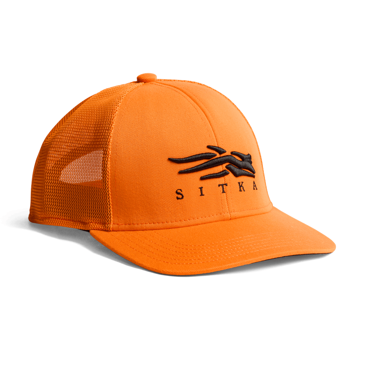 Sitka Icon Flex Mid Pro Trucker Hat in Ultra Orange