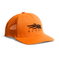 Sitka Icon Flex Mid Pro Trucker Hat in Ultra Orange