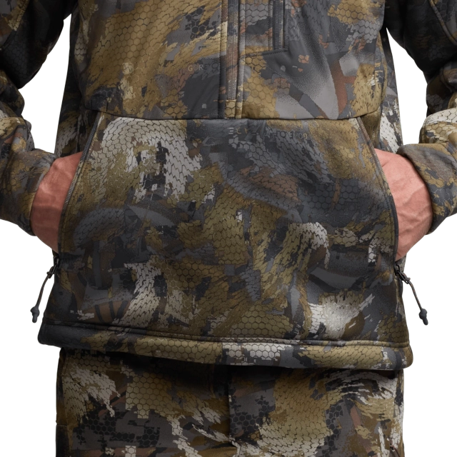 Sitka Duck Oven LT Hoodie in Optifade Timber