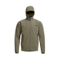 Sitka Alpha Fleece Hooded Jacket in Dark Green Sage