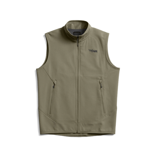 Sitka Alpha Fleece Vest in Dark Green Sage