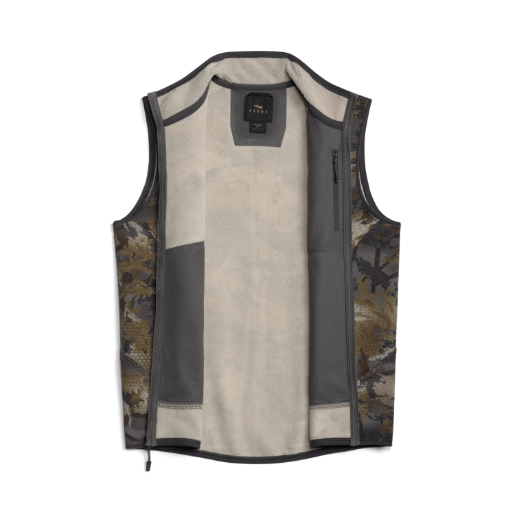 Sitka Alpha Fleece Vest in Optifade Timber