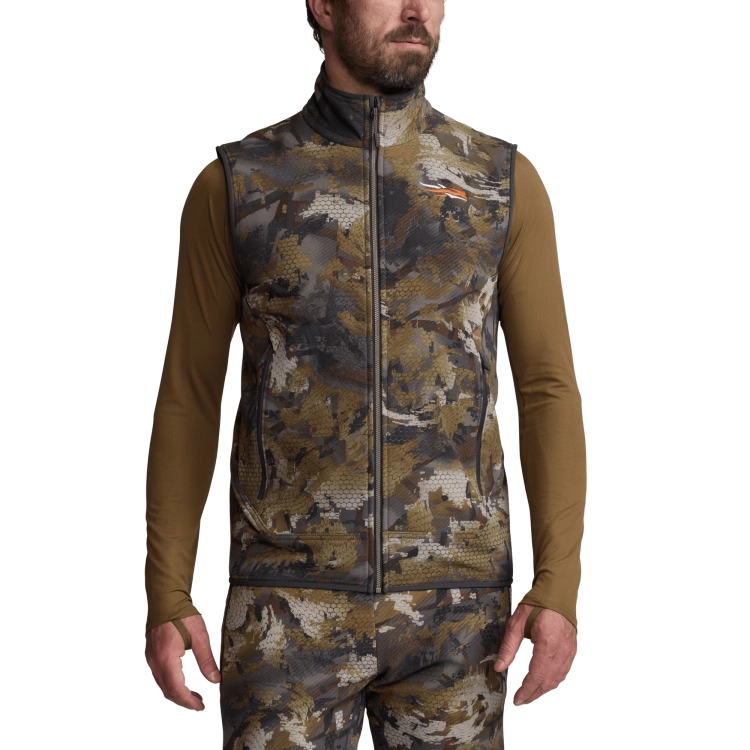 Sitka Alpha Fleece Vest in Optifade Timber