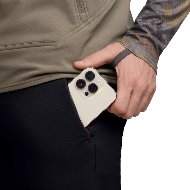 Sitka Alpha Fleece Pant in Sitka Black