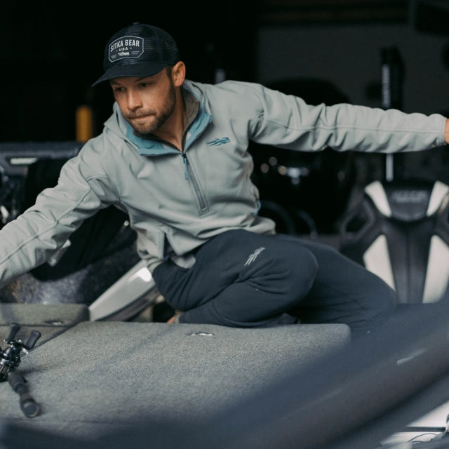 Sitka Alpha Fleece Pant in Sitka Black