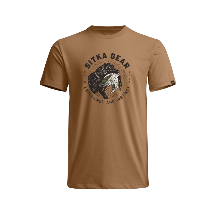 Sitka Instinct Tee in Sequoia Brown