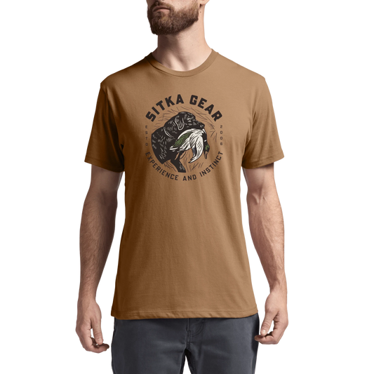 Sitka Instinct Tee in Sequoia Brown