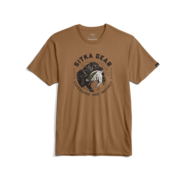 Sitka Instinct Tee in Sequoia Brown