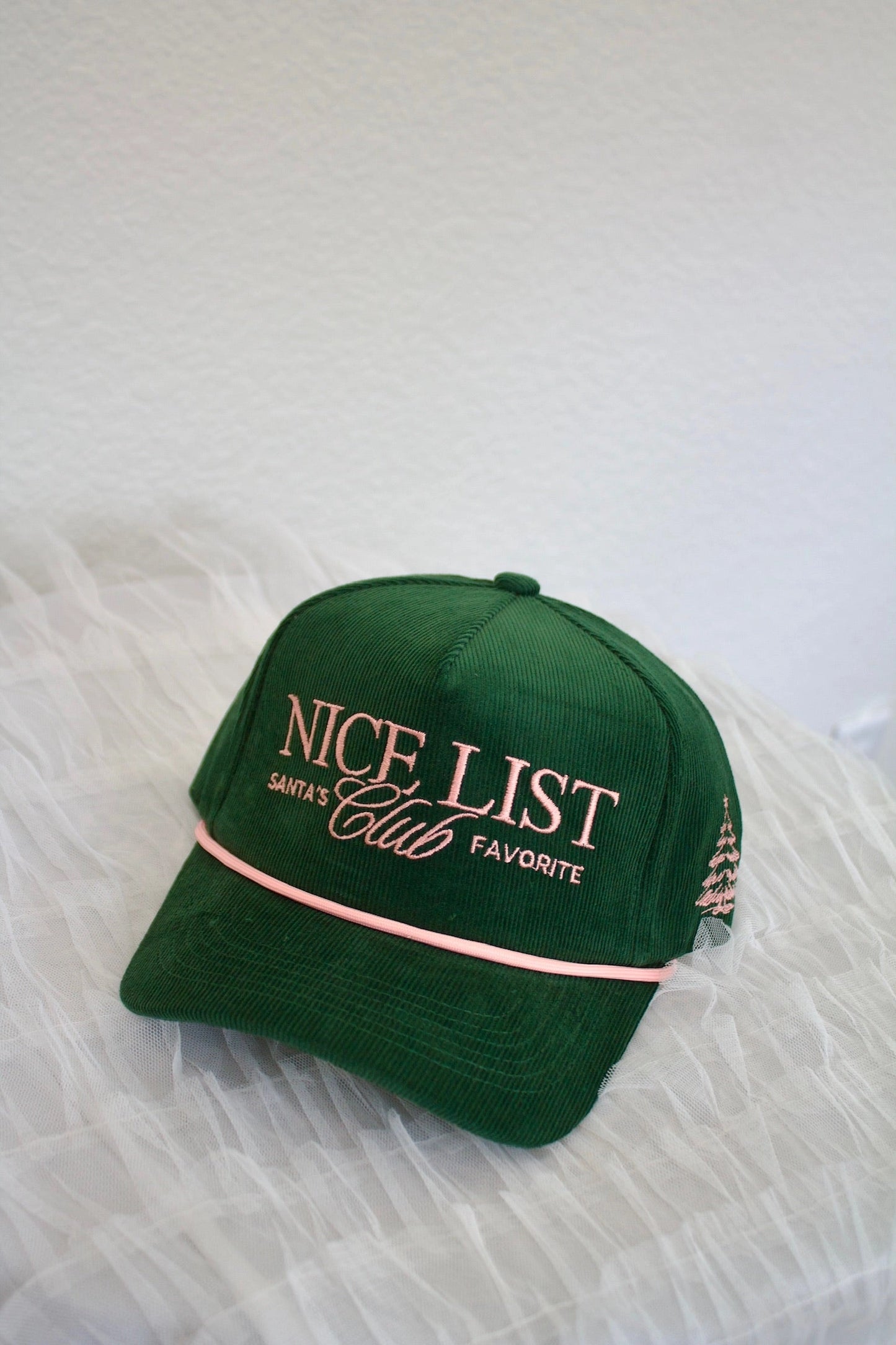 Nice List Club Canvas Cap