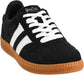 Corkys Heads Up Sneaker in Black & White Combo