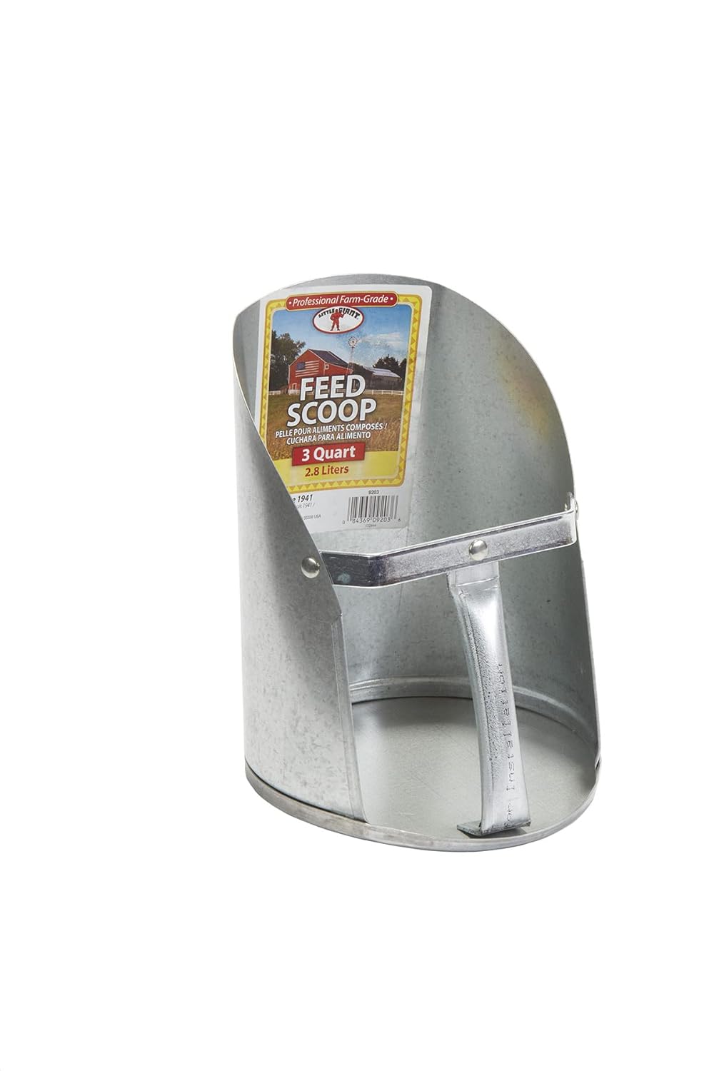 Little Giant® Galvanized Feed Scoop