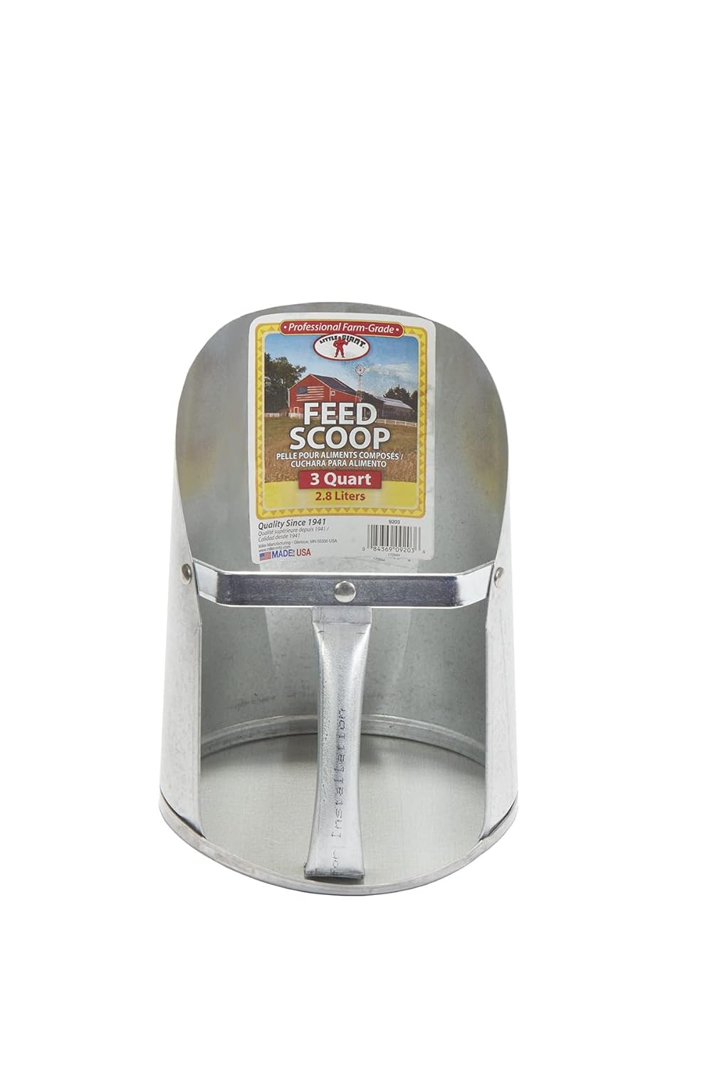 Little Giant® Galvanized Feed Scoop
