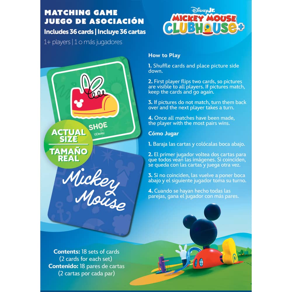 Mickey & Friends Memory Game