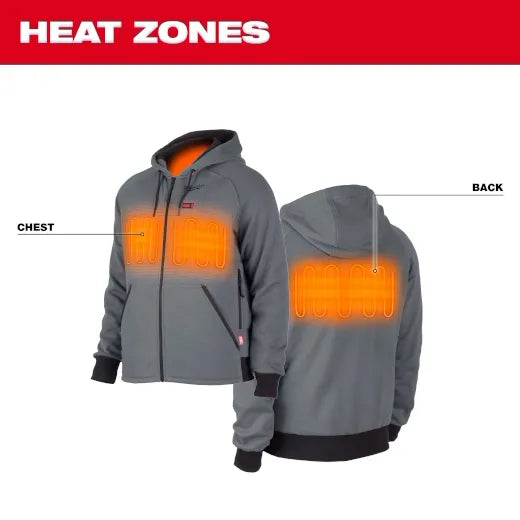 Milwaukee M12™ Heated Gray Hoodie