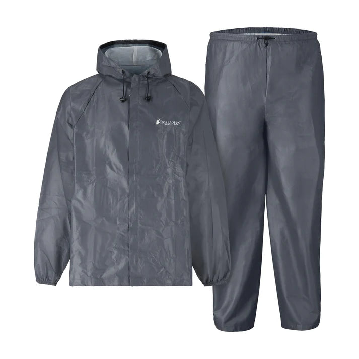 Frogg Toggs Men's Ultra-Lite2 Waterproof Rain Suit in Black
