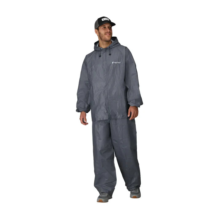 Frogg Toggs Men's Ultra-Lite2 Waterproof Rain Suit in Black
