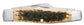 Case Peach Seed Jig Amber Bone Carbon Steel Large Stockman