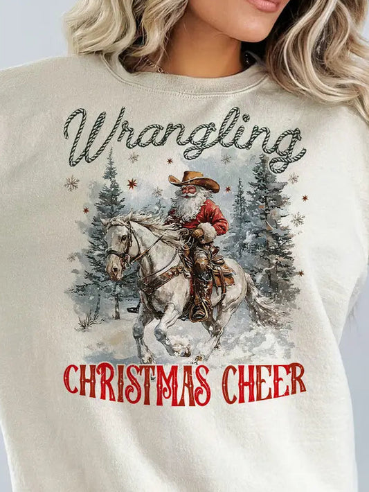 Wrangling Christmas Cheer Tee