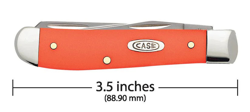 Case Orange Synthetic Mini Trapper