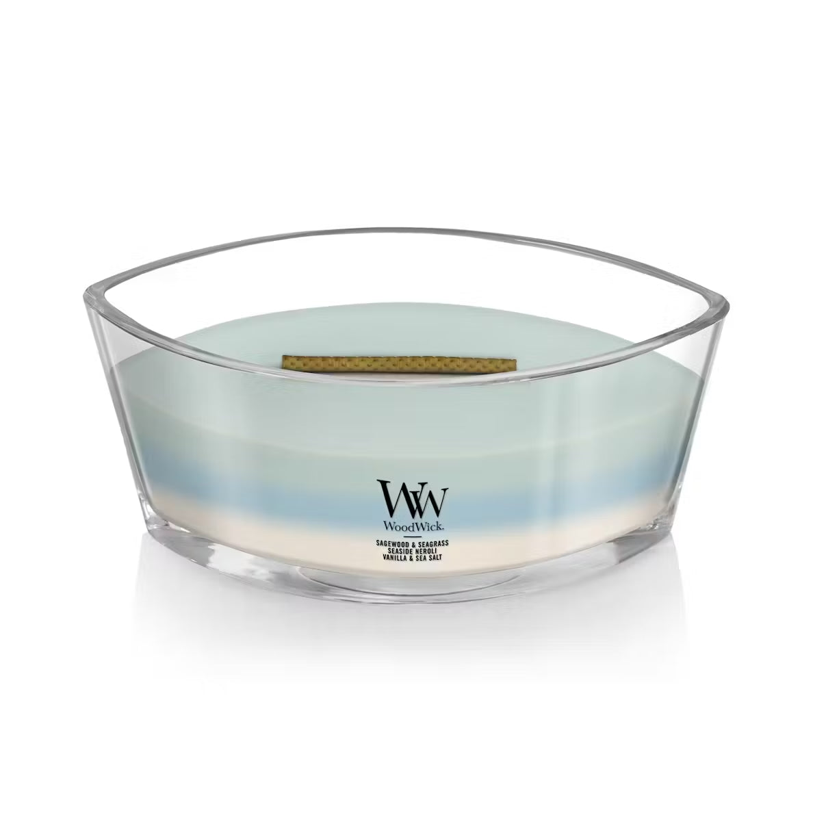 WoodWick Oceanic Trilogy Ellipse Candle