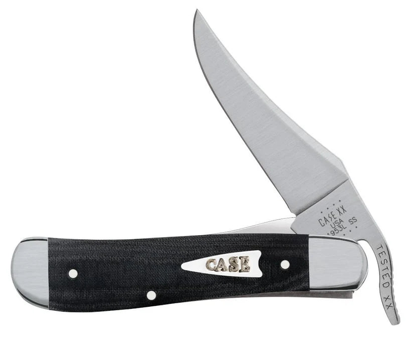Case Smooth Black Micarta RussLock