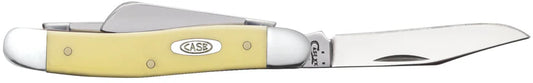 Case Yellow Synthetic Carbon Steel Medium Stockman