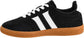Corkys Heads Up Sneaker in Black & White Combo