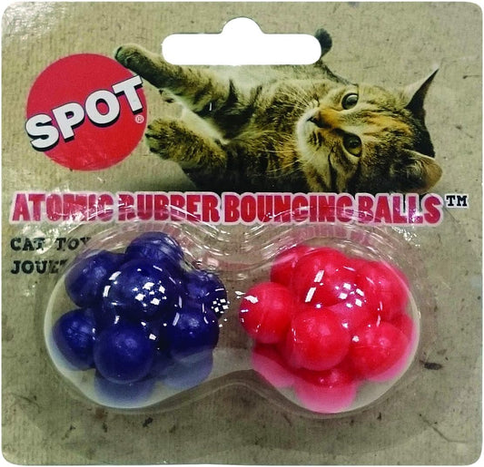 Spot Atomic Rubber Bouncing Ball Cat Toy