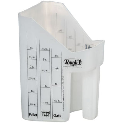 Tough1 Feed Scoop with Measurements