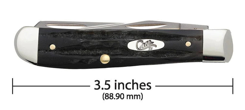 Case Jigged Buffalo Horn Mini Trapper