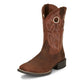 Justin Boots Bowline Pecan Brown Water Buffalo Boot