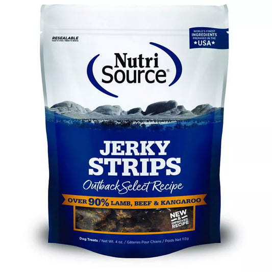 Nutrisource Jerky Strips Outback Select Recipe