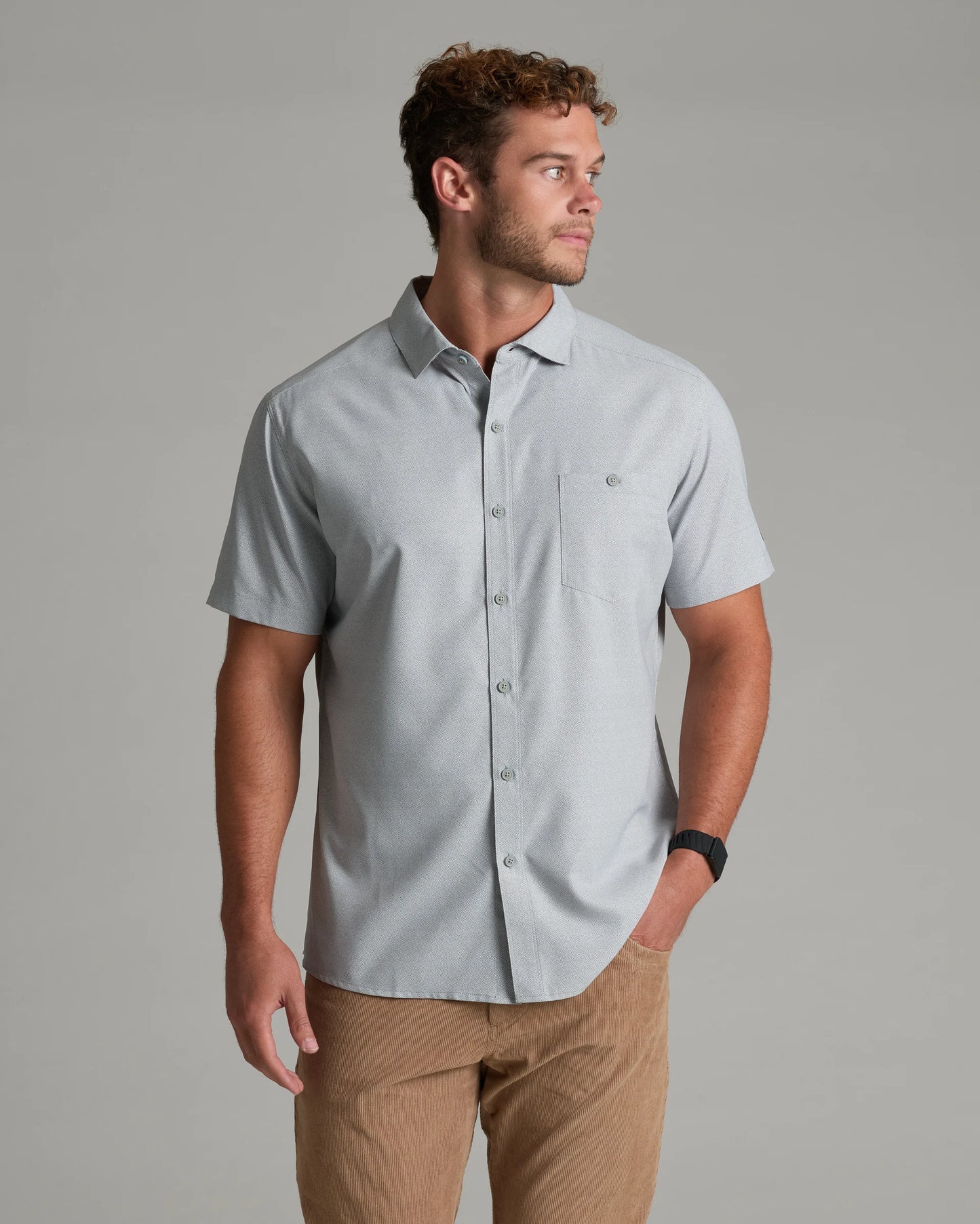 Kuhl Persuadr Shirt in Heather Gray