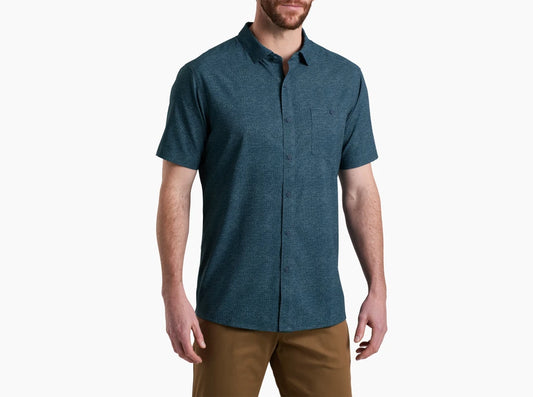 Kuhl Persuadr Short Sleeve Shirt in Midnight