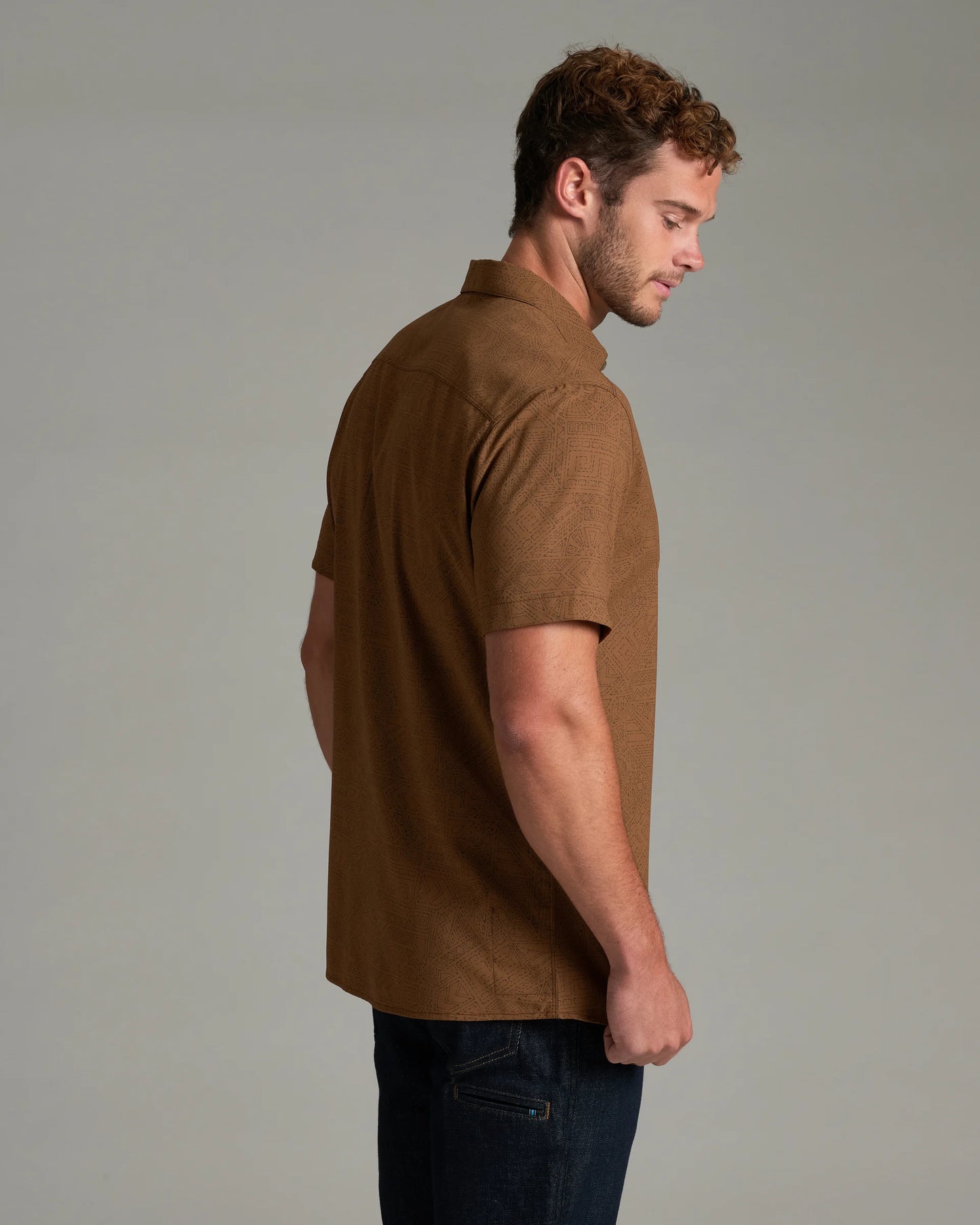 Kuhl Persuadr Shirt in Saddle Brown