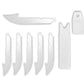 AccuSharp 3.5″ Replacement Blades for the Replaceable Blade Razor Knife