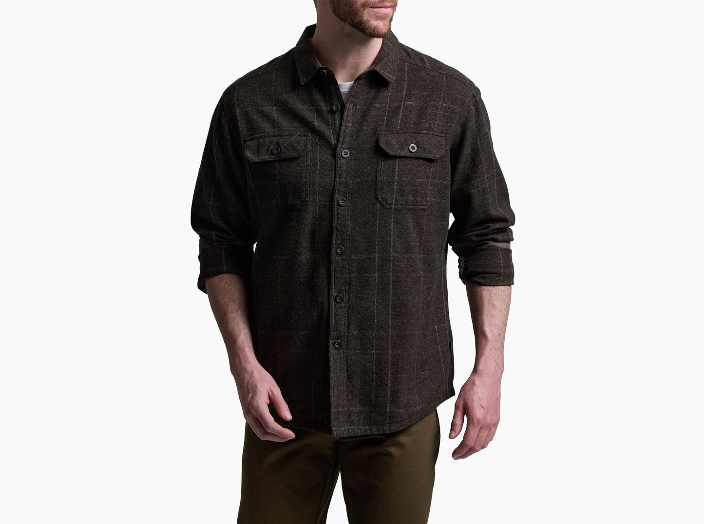 Kuhl Deviatr Shirt-Jac in Dark Roast