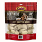Cadet Premium Grade Beef Hide Knotted Bone
