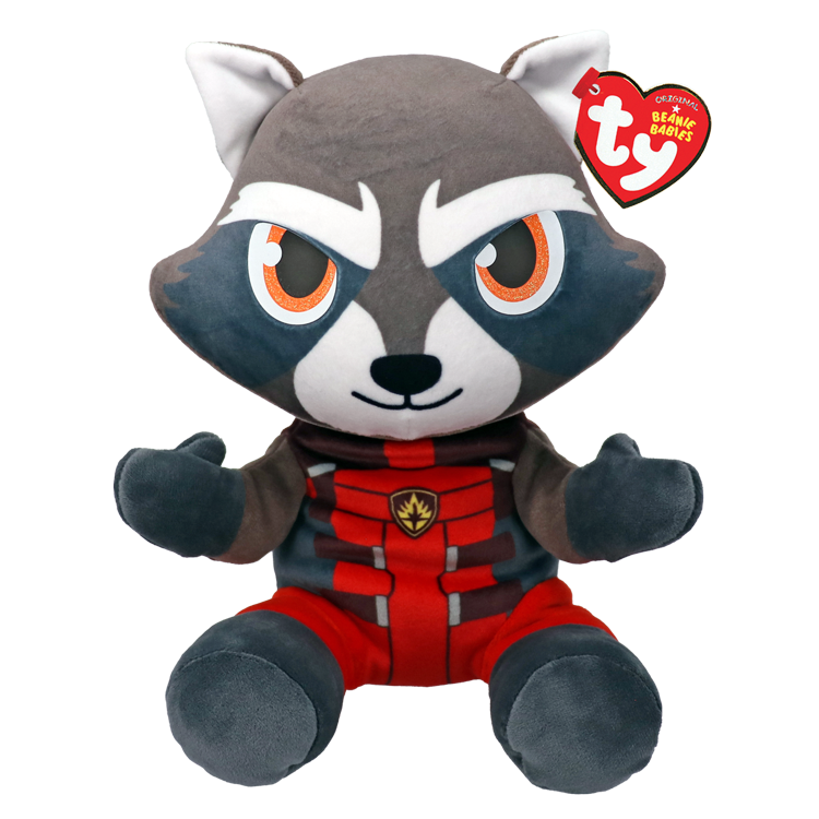 Ty Beanie Babies- Marvel's Rocket
