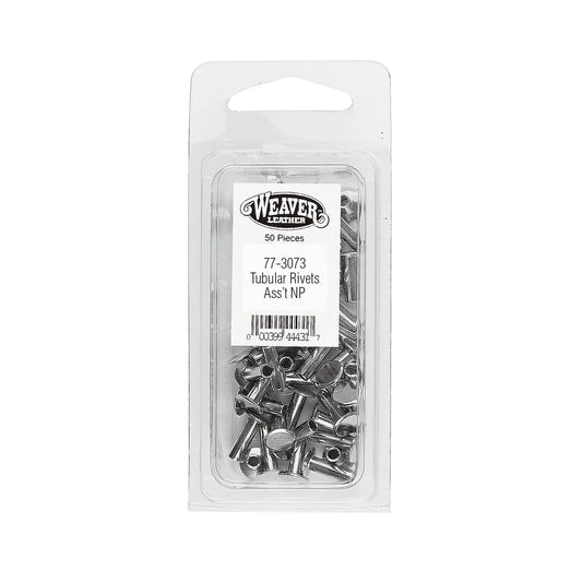 Weaver Tubular Rivets Nickel Plated