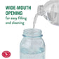 Perky-Pet Antique Blue Mason Jar Hummingbird Feeder
