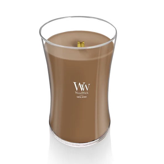 WoodWick Santal Myrrh Large Hourglass Candle