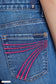 MINI DOJO in Slim illusion Jean in Moonwater