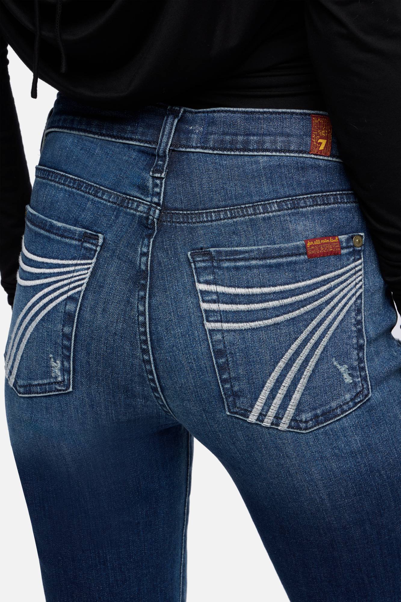 7 for all mankind Dojo Jean in Lake Blue