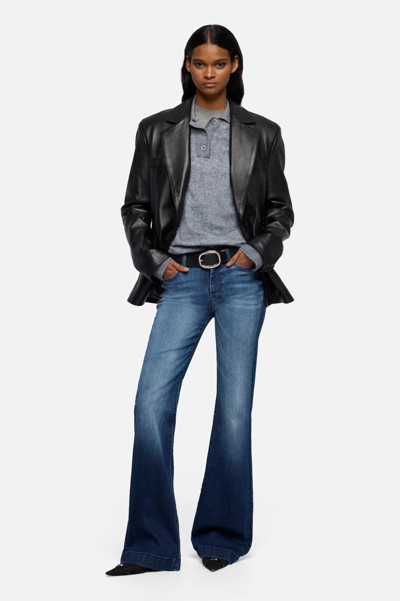7 for all mankind Dojo Jean in Lake Blue