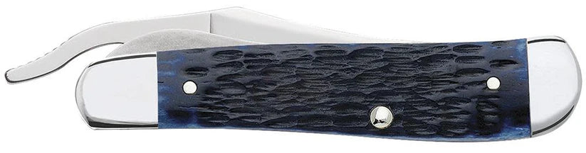 Case Rogers Jig Navy Blue Bone RussLock