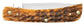 Case Peach Seed Jig Amber Bone Carbon Steel Sod Buster Jr