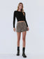 Lovervet Super High-Rise Leopard Print A Line Shorts